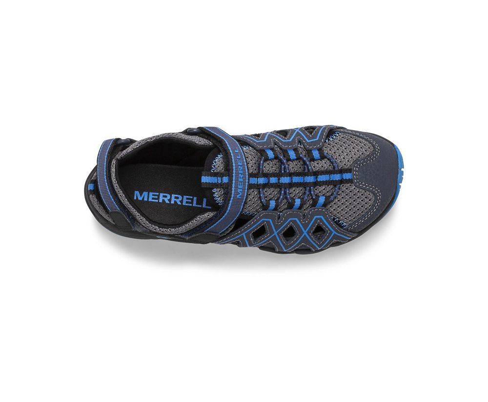 Merrell Hiking Shoes Navy - Hydro Moc Quench - Kids 02MFYSGOJ